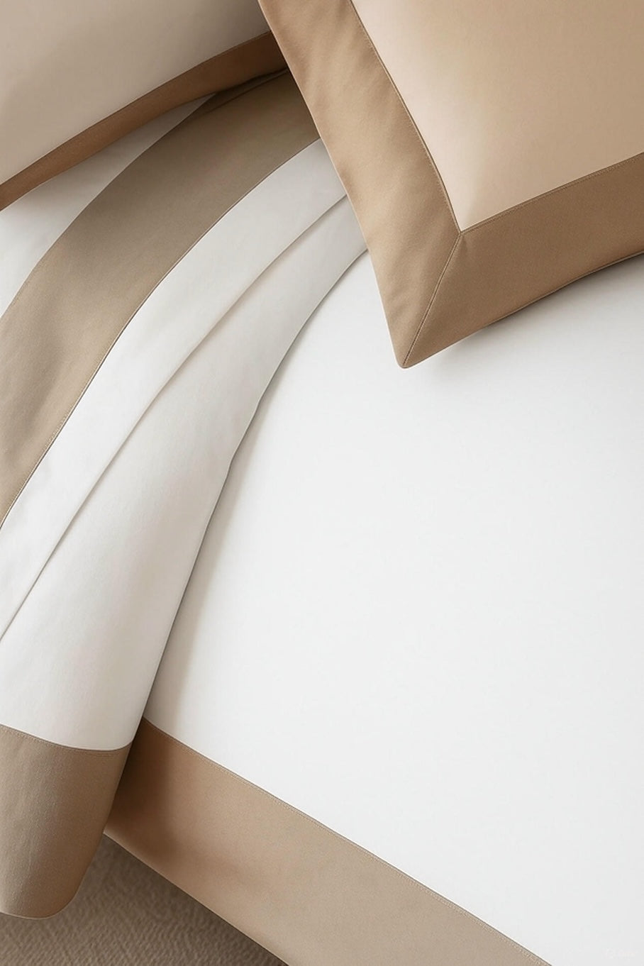 Bisou Beige Duvet Cover