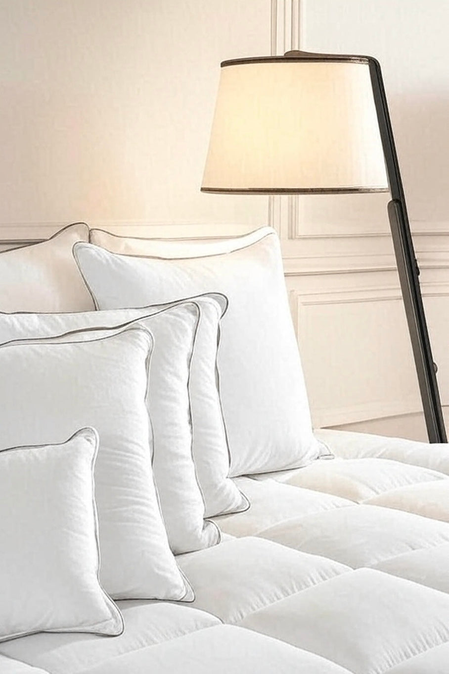 Grey Corded Pillows