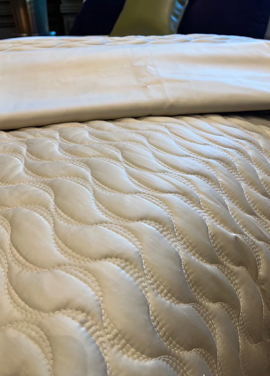 Le Coquillage Olive Bedspreads Set