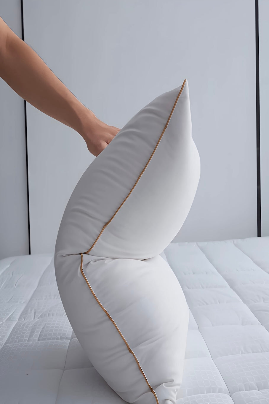 Beige Corded Pillows