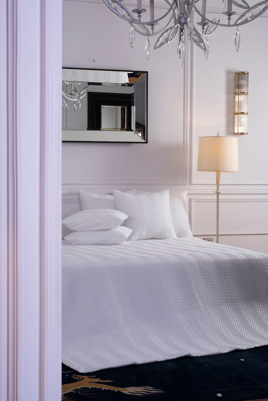Sakara White Bedspreads