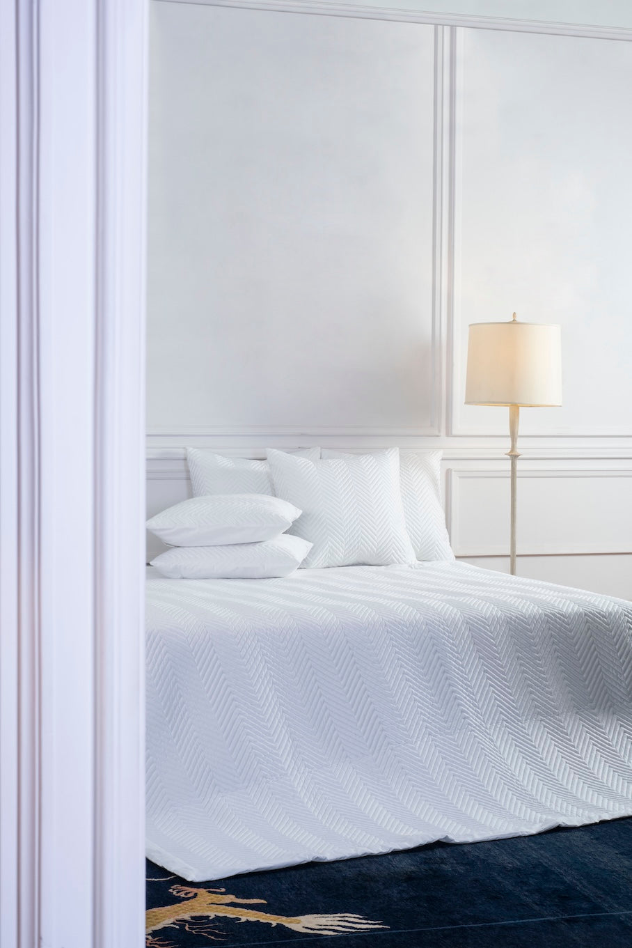 Sakara White Bedspreads