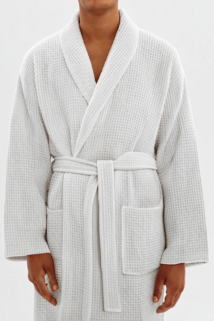 Waffle Shawl Bath Robes