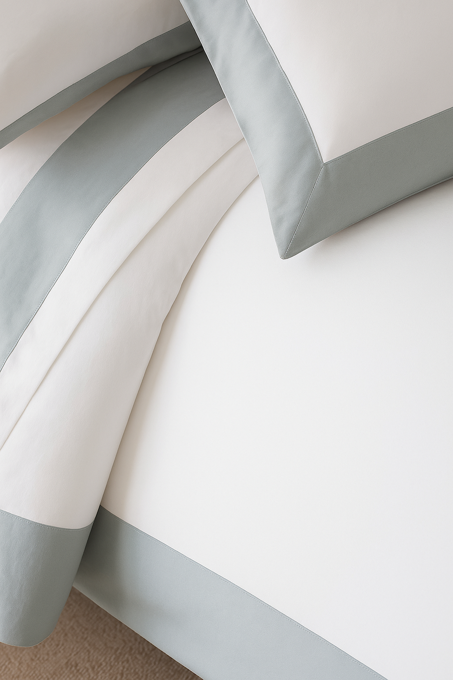 Bisou Olive Duvet Cover
