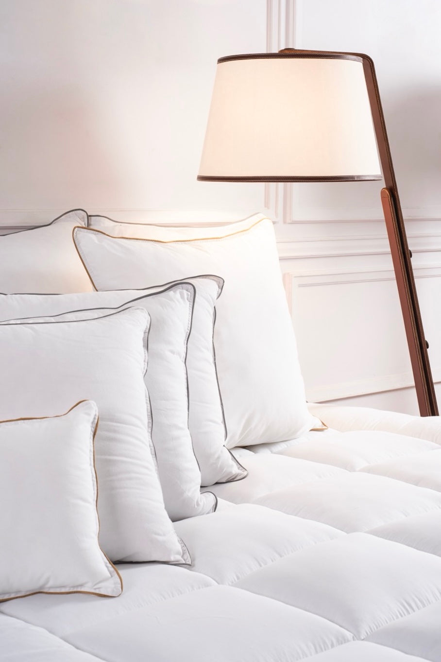 Beige Corded Pillows