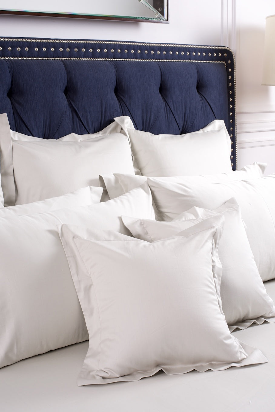 Bisou Silver Euro Sham
